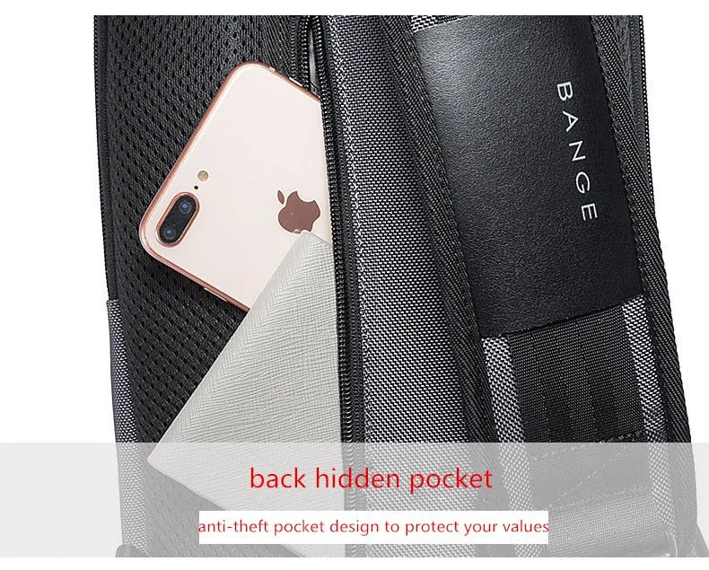 Cross Body Sling Style City Bag with USB Charging Port
