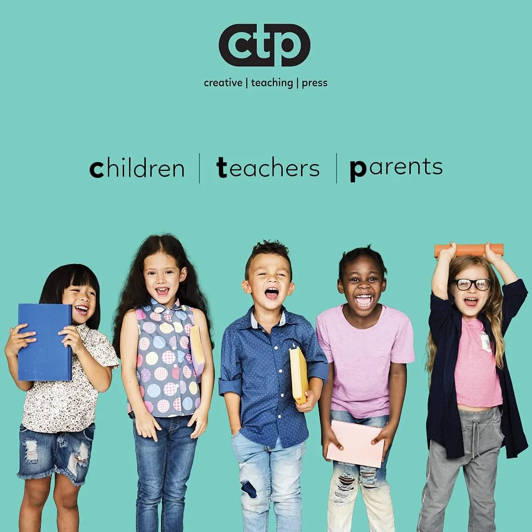 CTP Stick Kids Book Buddy Bag, Classroom Organization, Five Pieces (Creative Teaching Press 2994)