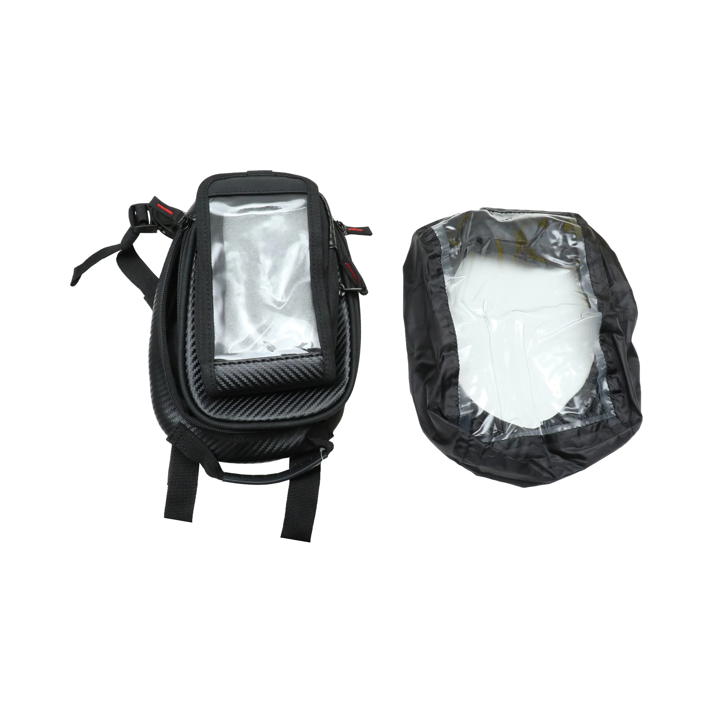 CUCYMA Outdoor Cycling Waterproof Mobile Phone Navigation Leg Bag with magnet CB-1607, Black - EB11237548
