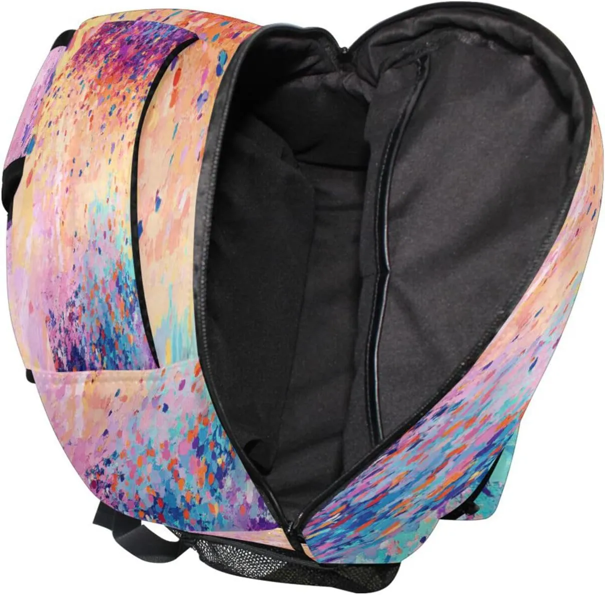 Cute Backpack for Teens Boys Girls Fashion Laptop Bookbag with Chest Strap for College Work Lightning