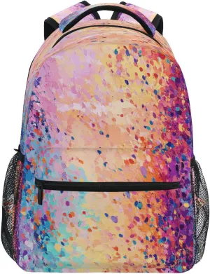 Cute Backpack for Teens Boys Girls Fashion Laptop Bookbag with Chest Strap for College Work Lightning
