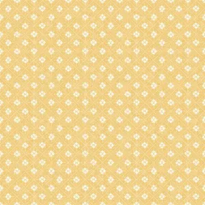 Daisy Field - Dot, Gold - PER 1/4 YARD