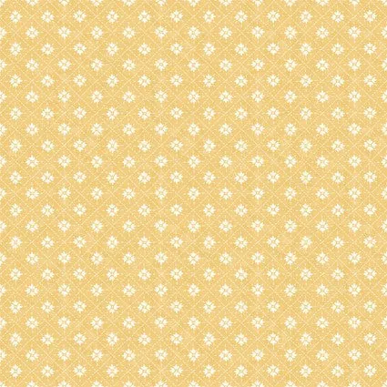Daisy Field - Dot, Gold - PER 1/4 YARD