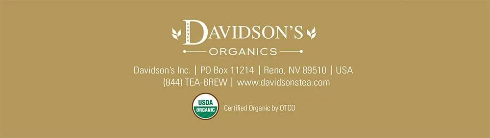 Davidson's Organics, Ayurvedic Infusions, Sleep, 100-count Individually Wrapped Tea Bags
