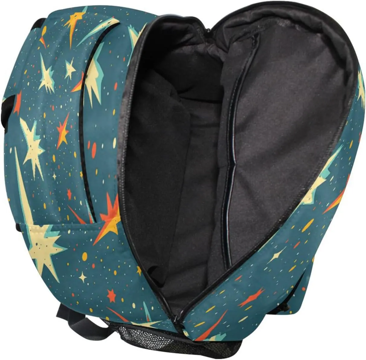 Day Backpack for Women Men Fashion Laptop Bag with Chest Strap Gift Men & Women Lightning Puffs Adventure Style