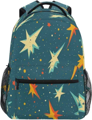 Day Backpack for Women Men Fashion Laptop Bag with Chest Strap Gift Men & Women Lightning Puffs Adventure Style