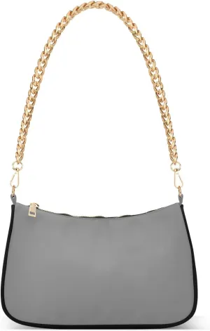 Deep Dark Gray Mini Purses for Women, Womens Shoulder Bags Crossbody