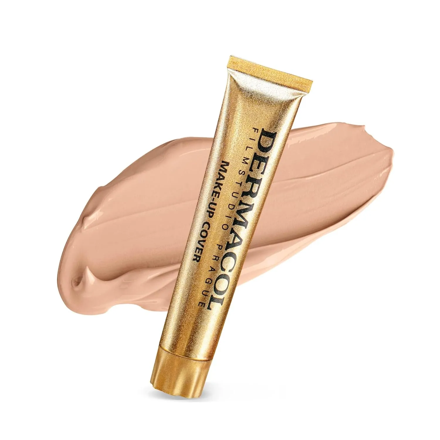 Dermacol Mini Full Coverage Foundation 13g, Liquid Matte Makeup with SPF 30, Waterproof Foundation for Oily Skin, Acne, & Under Eye Bags, Long-Lasting Makeup Products Shade - 210