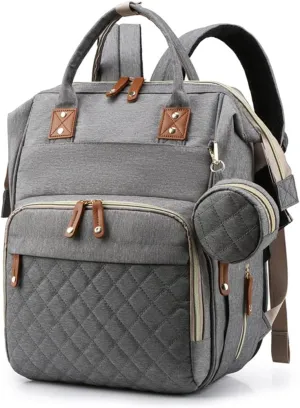 Diaper Bag Backpack, Multifunction Travel Back Pack Large Capacity and Waterproof Maternity Baby Changing Bags