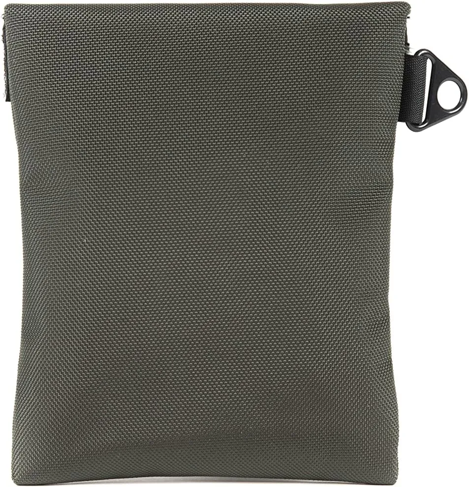 DIME BAGS Capo Carbon Filter Pouch Dual Seal | Carbon-Lined Pouch (6 Inch, Green)