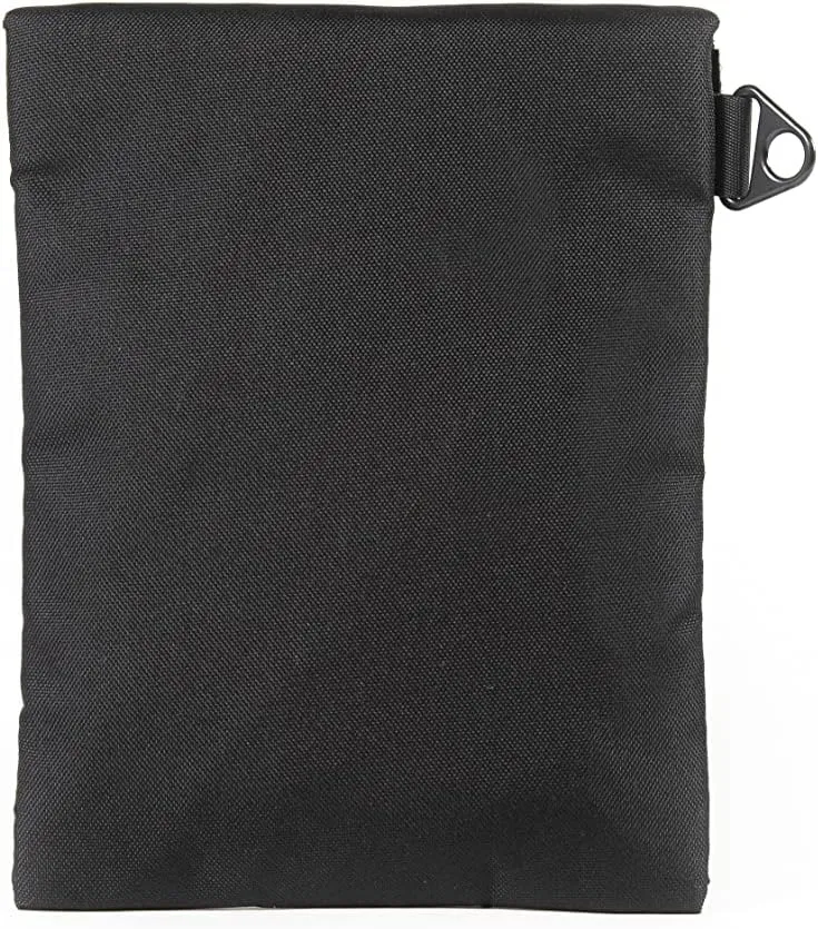 DIME BAGS Capo Pouch Dual Seal | Carbon-Lined Pouch (7 Inch, Black)