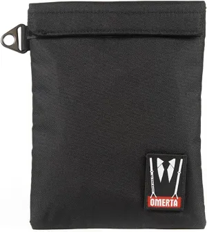 DIME BAGS Capo Pouch Dual Seal | Carbon-Lined Pouch (7 Inch, Black)