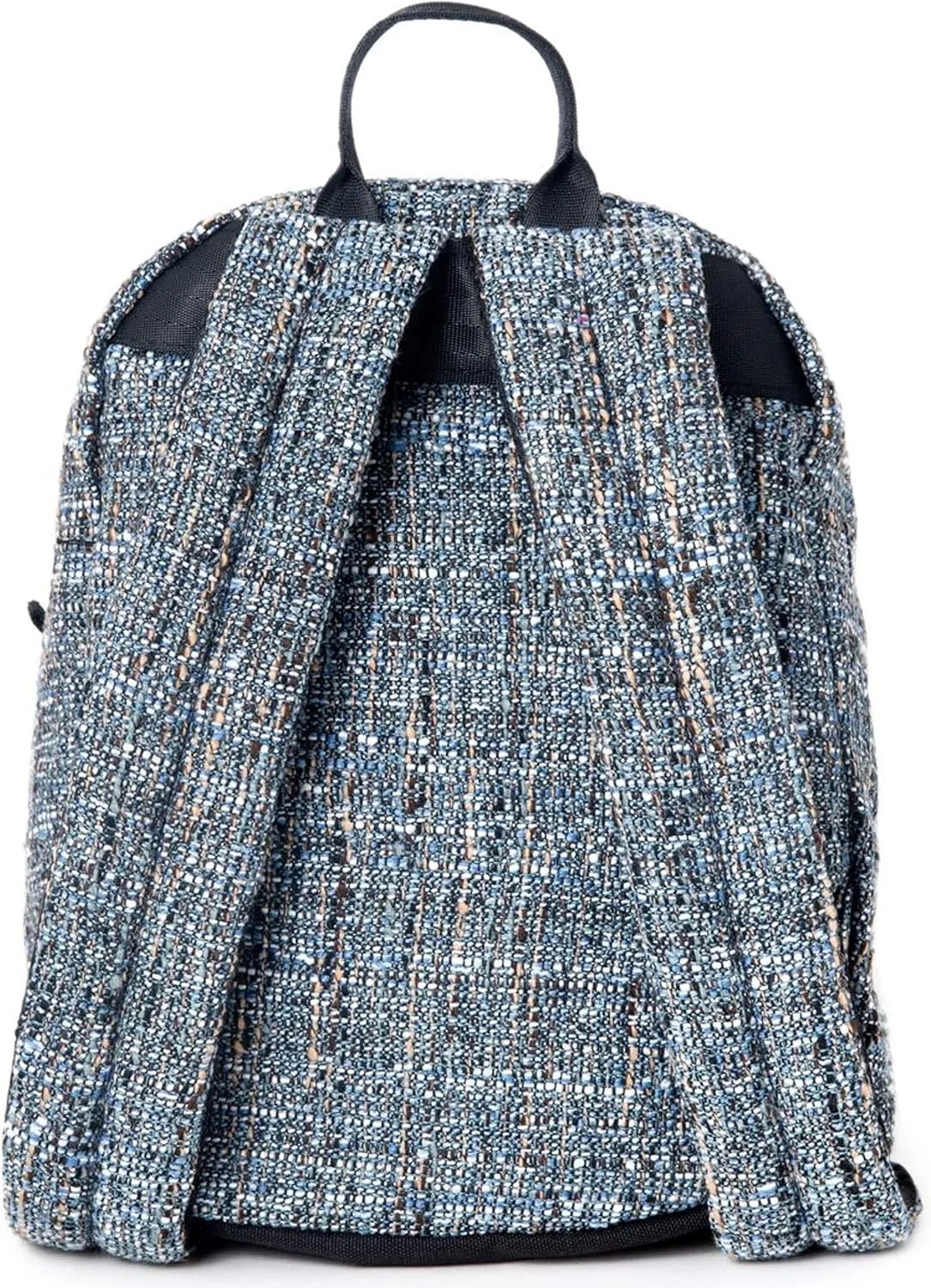 DIME BAGS - Festy Bound, Stylish Mini Backpack with (Hemp Material, Static Blue)