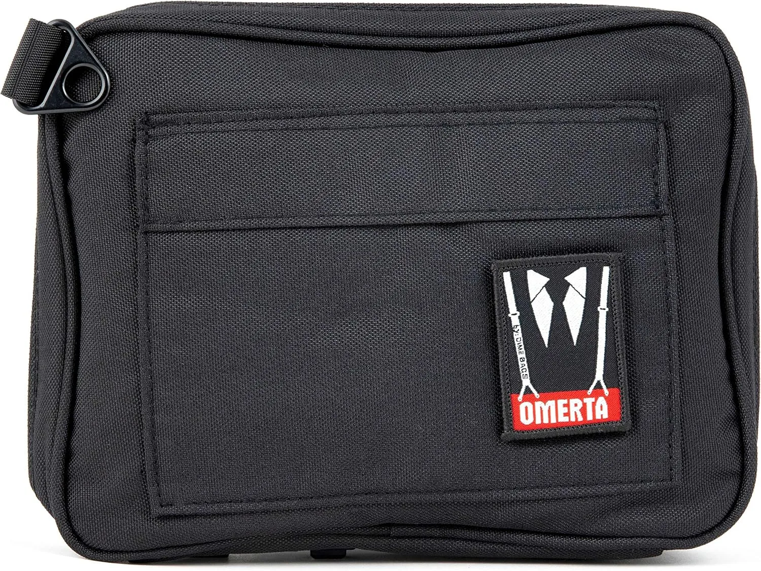 DIME BAGS Omerta Boss with Lock Padded Pouch with Activated Carbon Technology | 3-Digit Combo Lock | Low-Profile, Sleek Design