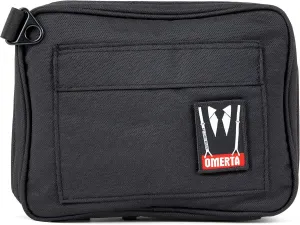 DIME BAGS Omerta Boss with Lock Padded Pouch with Activated Carbon Technology | 3-Digit Combo Lock | Low-Profile, Sleek Design