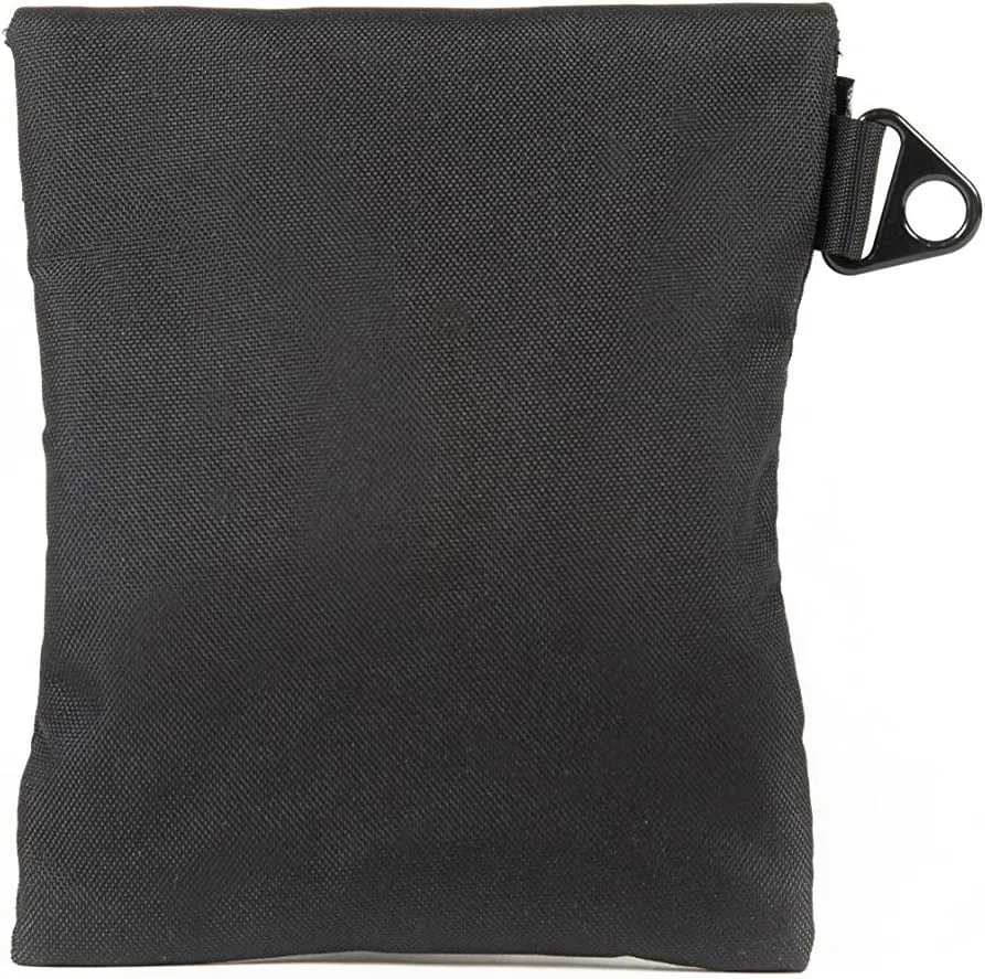 DIME BAGS Spill-proof Capo Pouch Dual Seal | Carbon-Lined Pouch with Activated Carbon Technology (6 Inch, Black)