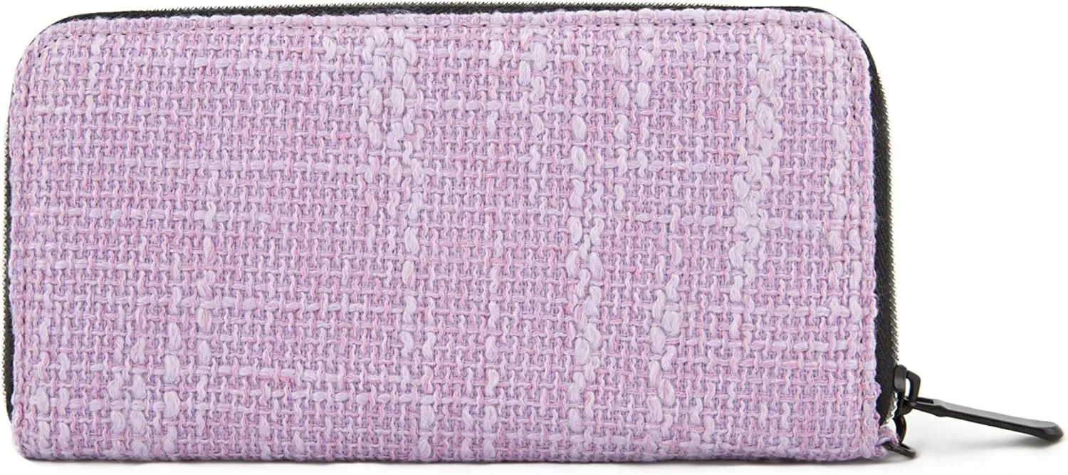 DIME BAGS Wristlet Wallet - RFID-Blocking Carrying Case with Secure Zipper and Wristlet Loop (Purple)
