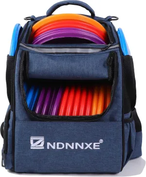 Disc Golf Bag, Disc Golf Backpack with 26  Disc Capacity, Durable & Lightweight Disc Golf Bags with 8 Storage Pockets