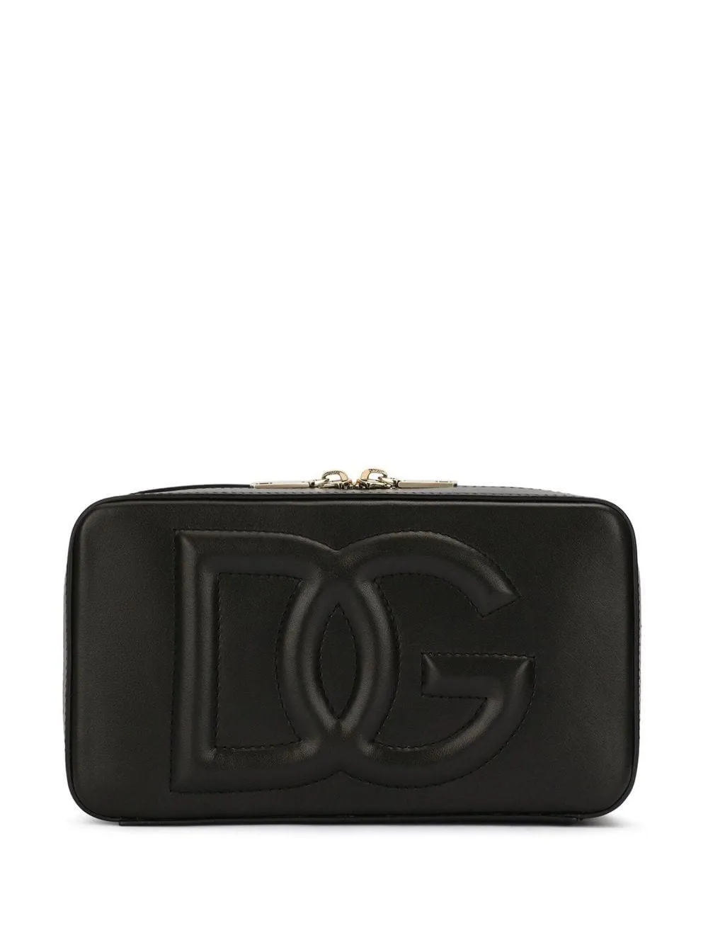 Dolce & Gabbana Dg Logo Leather Camera Bag