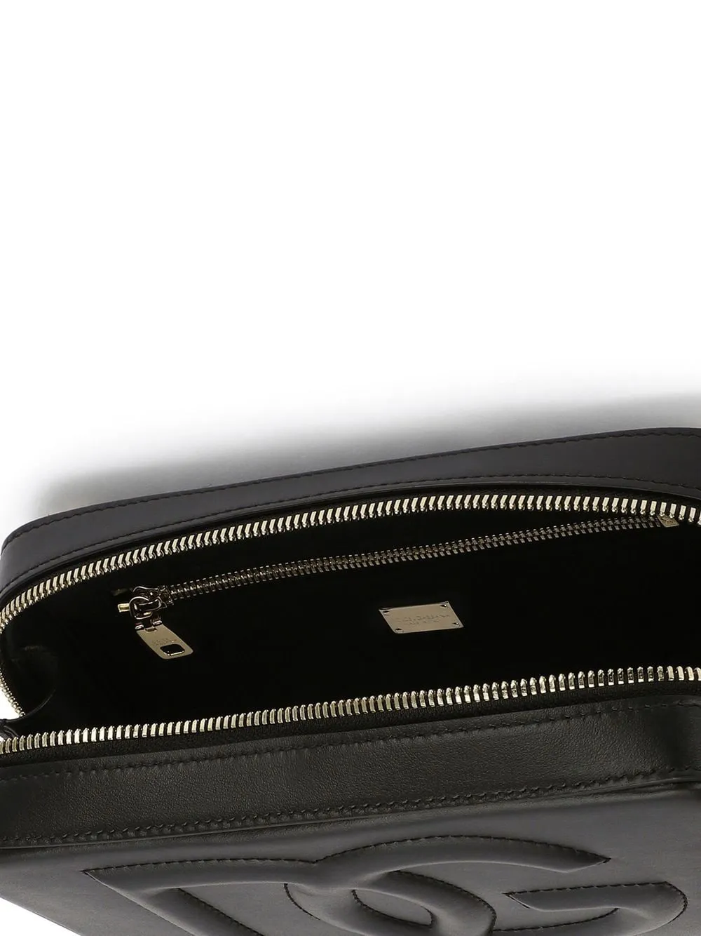 Dolce & Gabbana Dg Logo Leather Camera Bag
