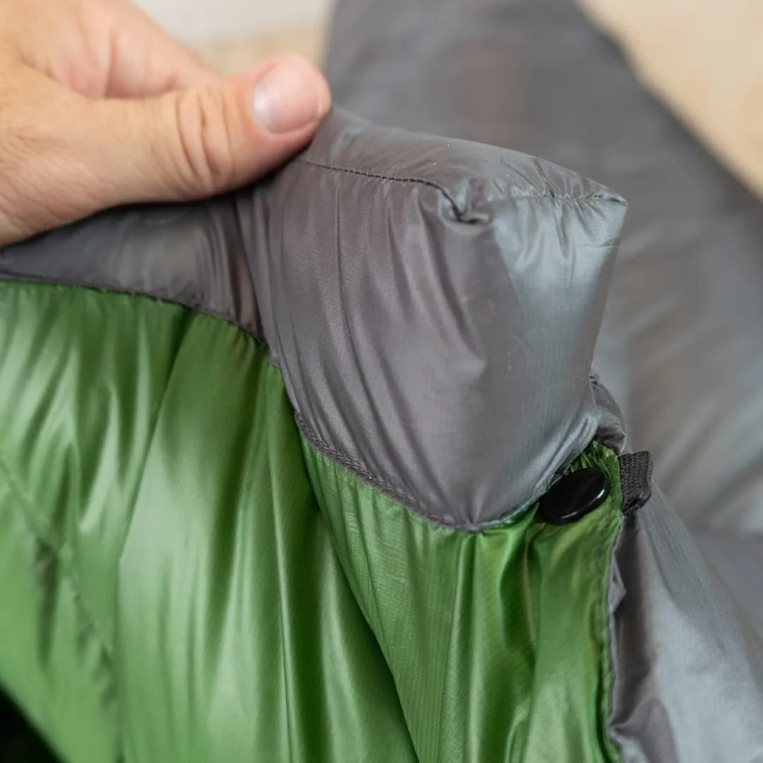 Down TopQuilt for Ultralight Backpacking