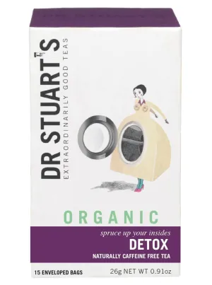 Dr Stuart's  Organic Detox 15 Enveloped Bags