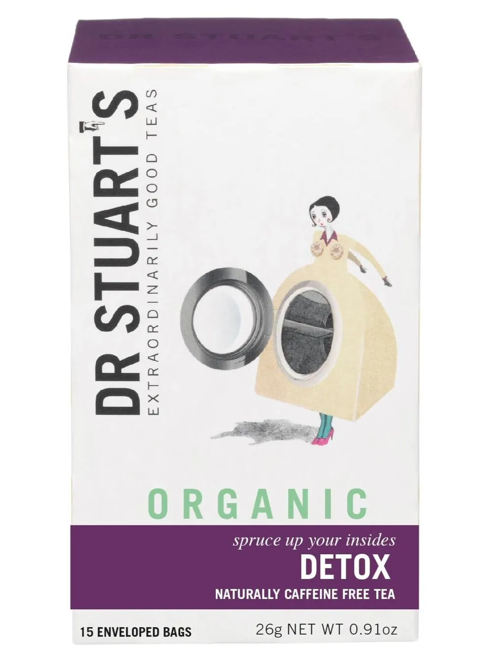 Dr Stuart's  Organic Detox 15 Enveloped Bags