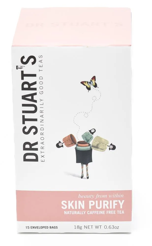 Dr Stuart's  Skin Purify 15 Enveloped Bags