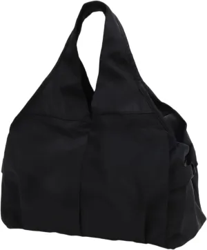 Duffle Bag for Travel, Water Resistant Gym Bag with Multiple Pockets, Travel Duffle Bags, Carry on Weekenders Bags with Wet Dry Storage Pockets, Black