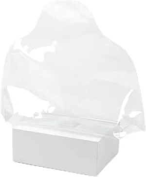 Dust Bag, Dust-proof Bag Compatible with Birkin 30, Clear Dust Cover Bag for Lady Purses, Dustproof Storage Bag with Sticky Dots & Air Hole (BK30,30CM)