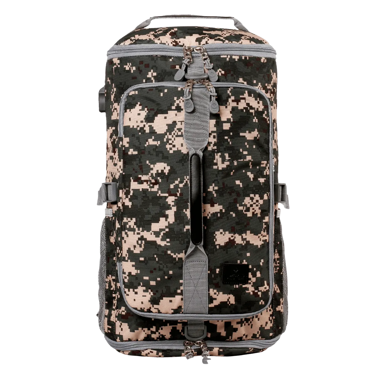 Dylan Multi-Purpose 2-Way Duffel Backpack in Green Camo - Final Sale