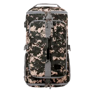 Dylan Multi-Purpose 2-Way Duffel Backpack in Green Camo - Final Sale