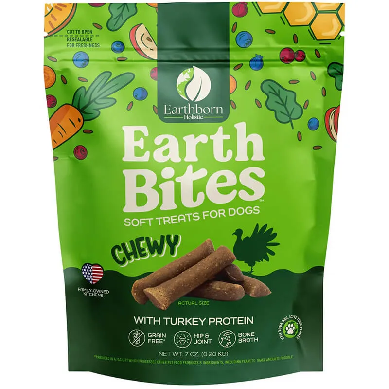 Earthborn  Earth Bites Chewy Turkey