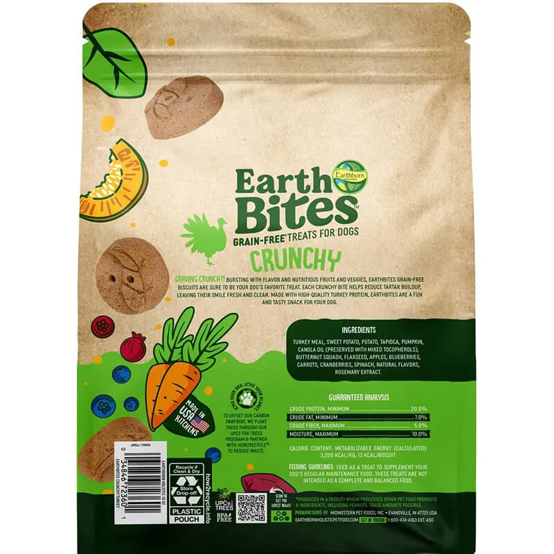 Earthborn  Earth Bites Crunchy Turkey