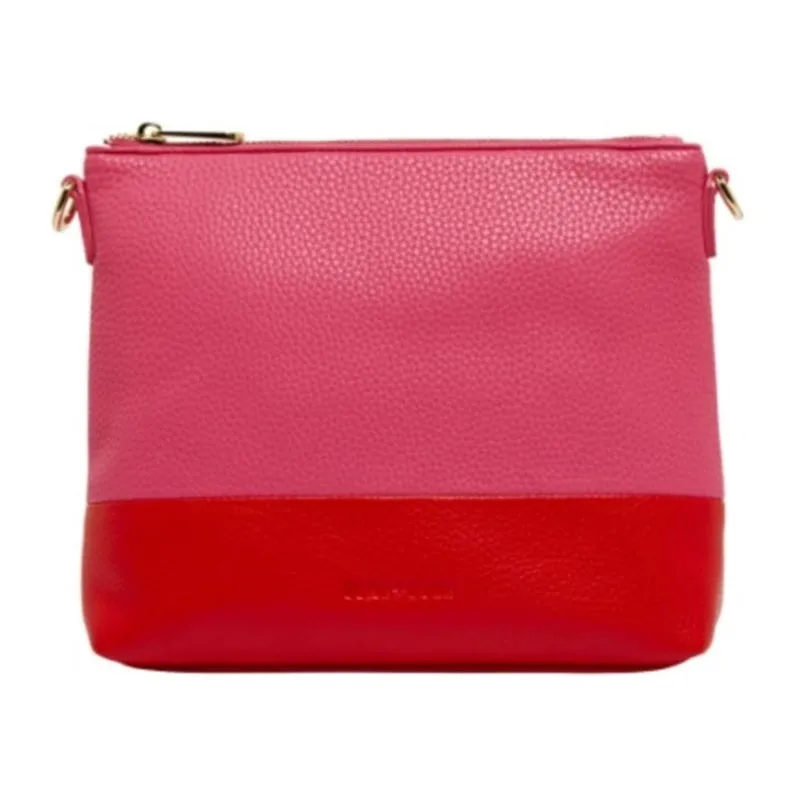 Elms   King - Avoca Crossbody - Fuchsia & Red