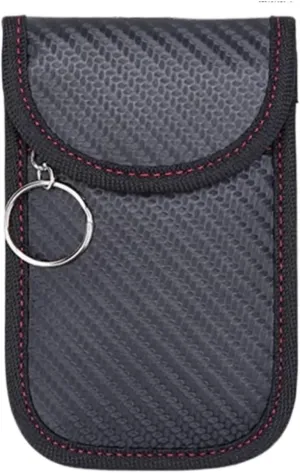 Faraday Key RFID Electromagnetic Shielding Bag Credit Card Blocker Case Keyless Entry Car Theft Bags ﻿Key Case(Small)