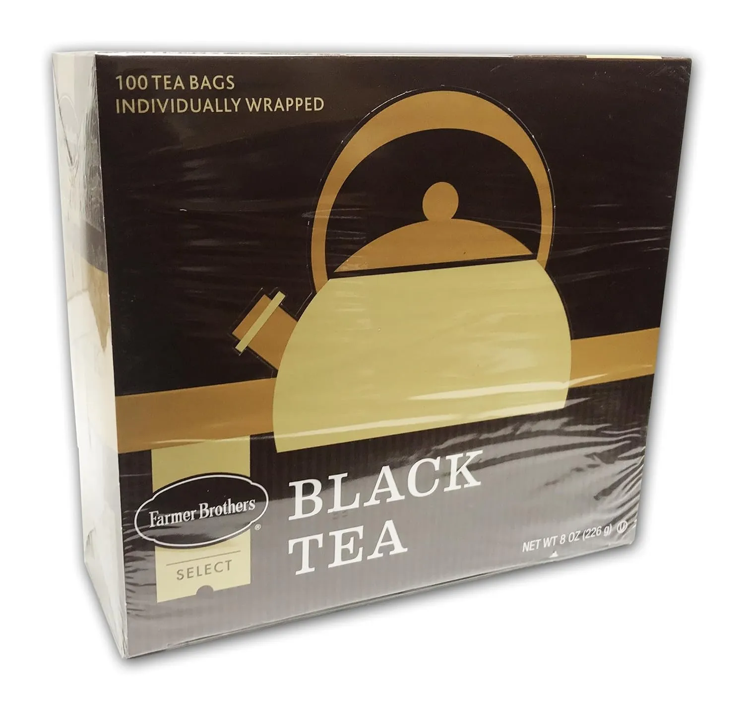 Farmer Brothers Tea Bags, Orange Pekoe & Pekoe Tea (Caf) - Black Tea, 100 count by Farmer Brothers