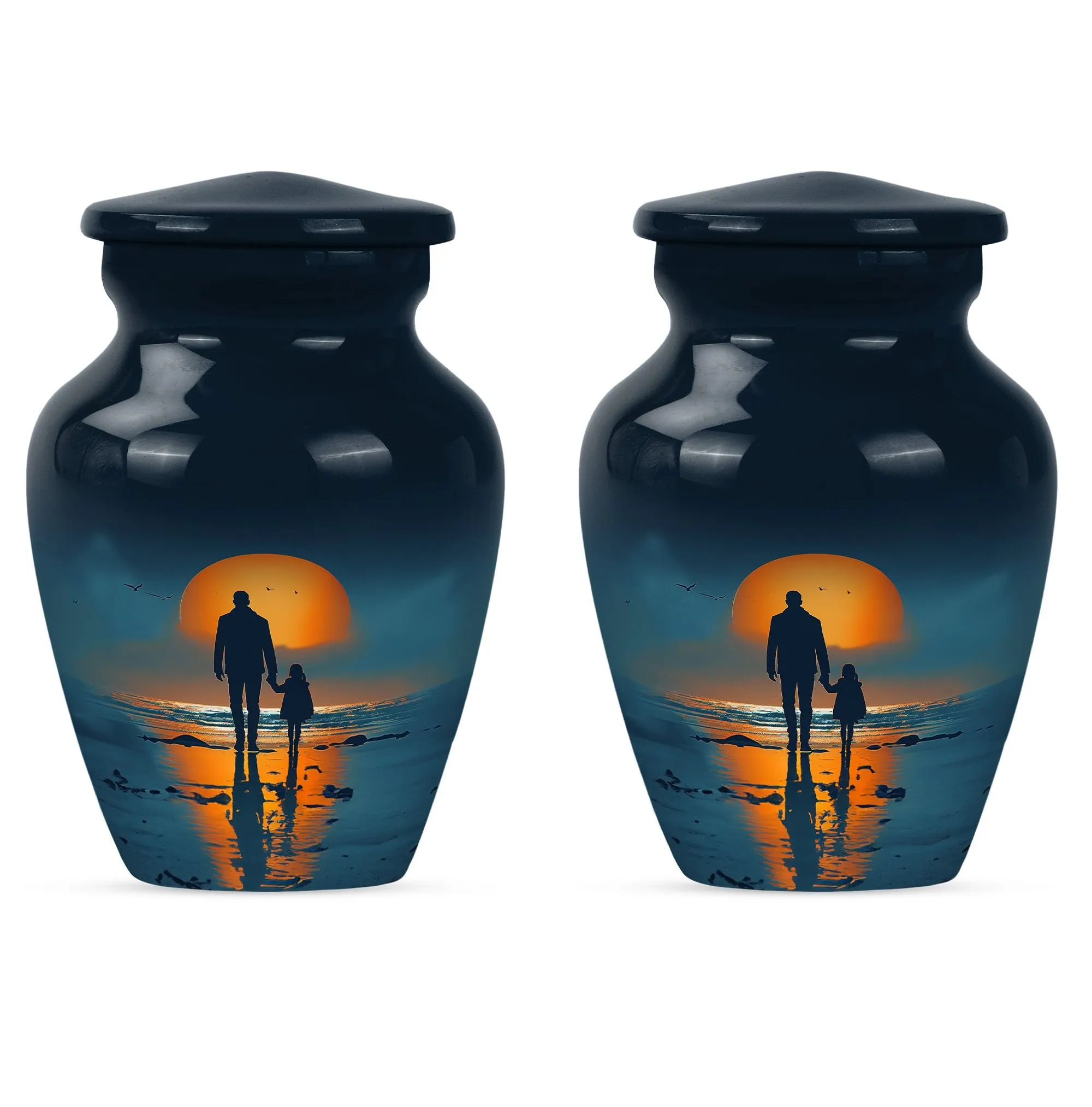 Father Keepsake For Human Ashes Set Of 4 Funeral, Ashes Urn For Ashes