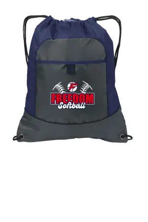 FREEDOM-SOFTBALL-Zip-It Cinch Pack