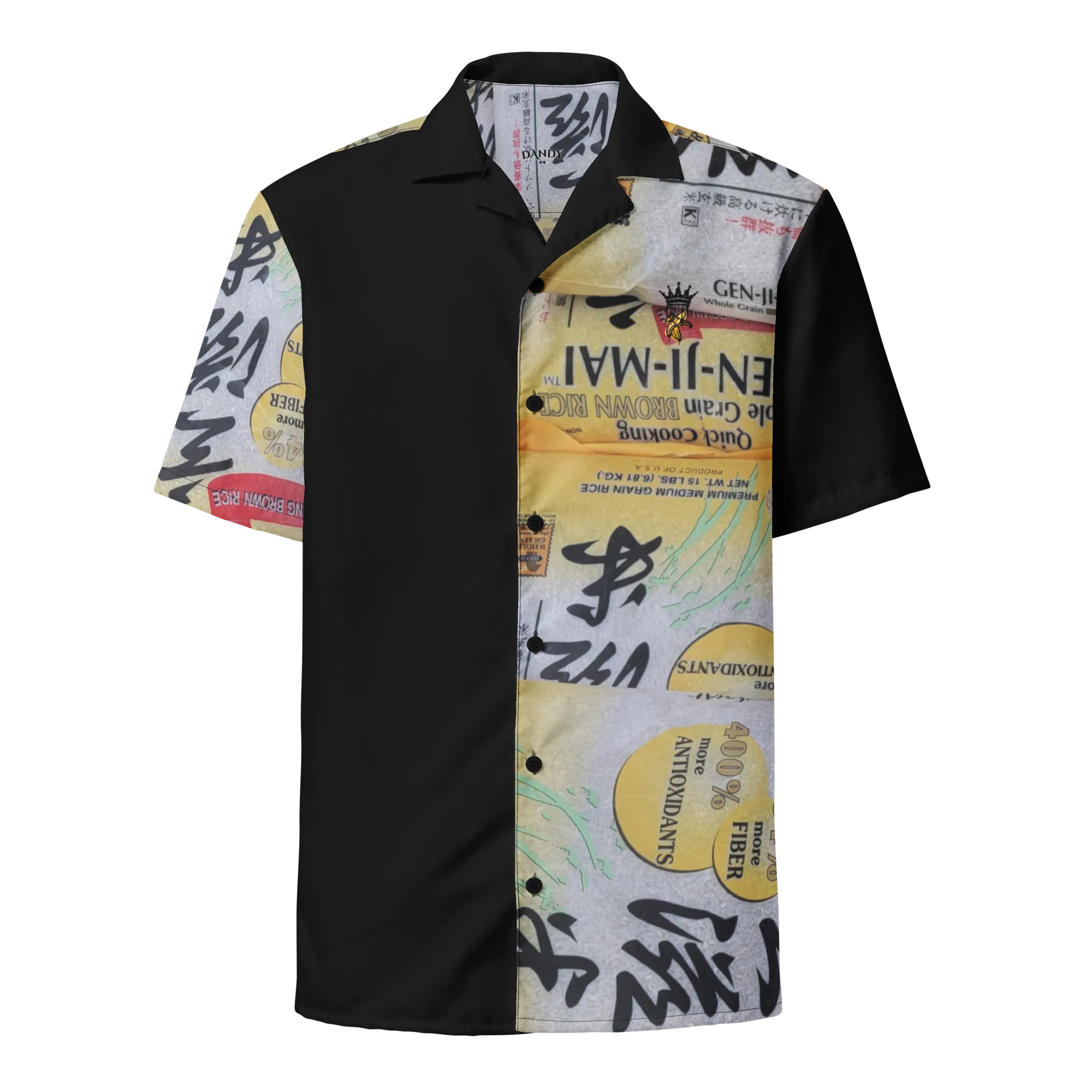Gen-Ji-Mai Unisex button shirt