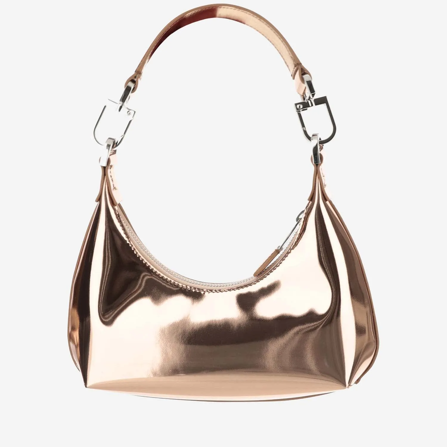 Giorgio Armani Metallic Nappa Leather Bag With Logo