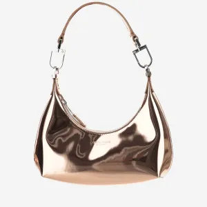 Giorgio Armani Metallic Nappa Leather Bag With Logo