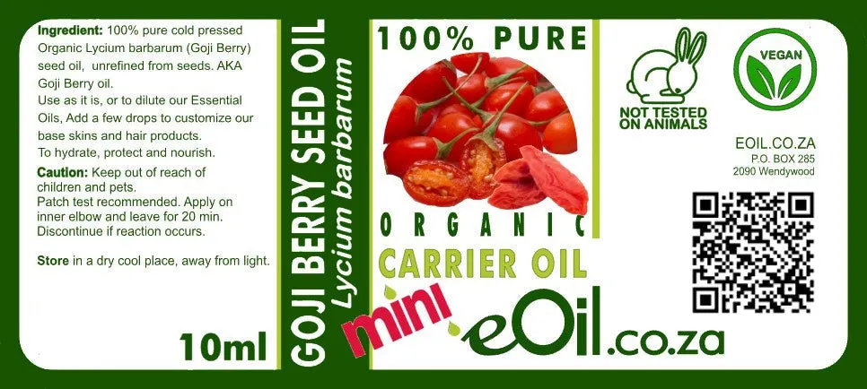 Goji Berry Carrier Seed Oil