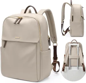 GOLF SUPAGS Women Laptop Backpack with Separate Laptop Compartment Fits 15.6 Inch Notebook Casual Daypack for Work Travel College Backpack Book Bags