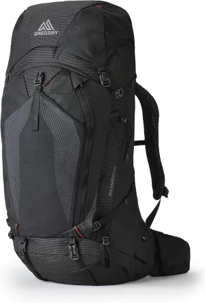 Gregory Baltoro 85L Pro Unisex Backpacking Pack with FreeFloat Suspension, AirCushion Breathable Backpanel, Large, Lava Black