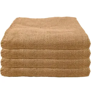 Gunnysack, Burlap Bag 24 x 40 inch, Pack of 4, brown