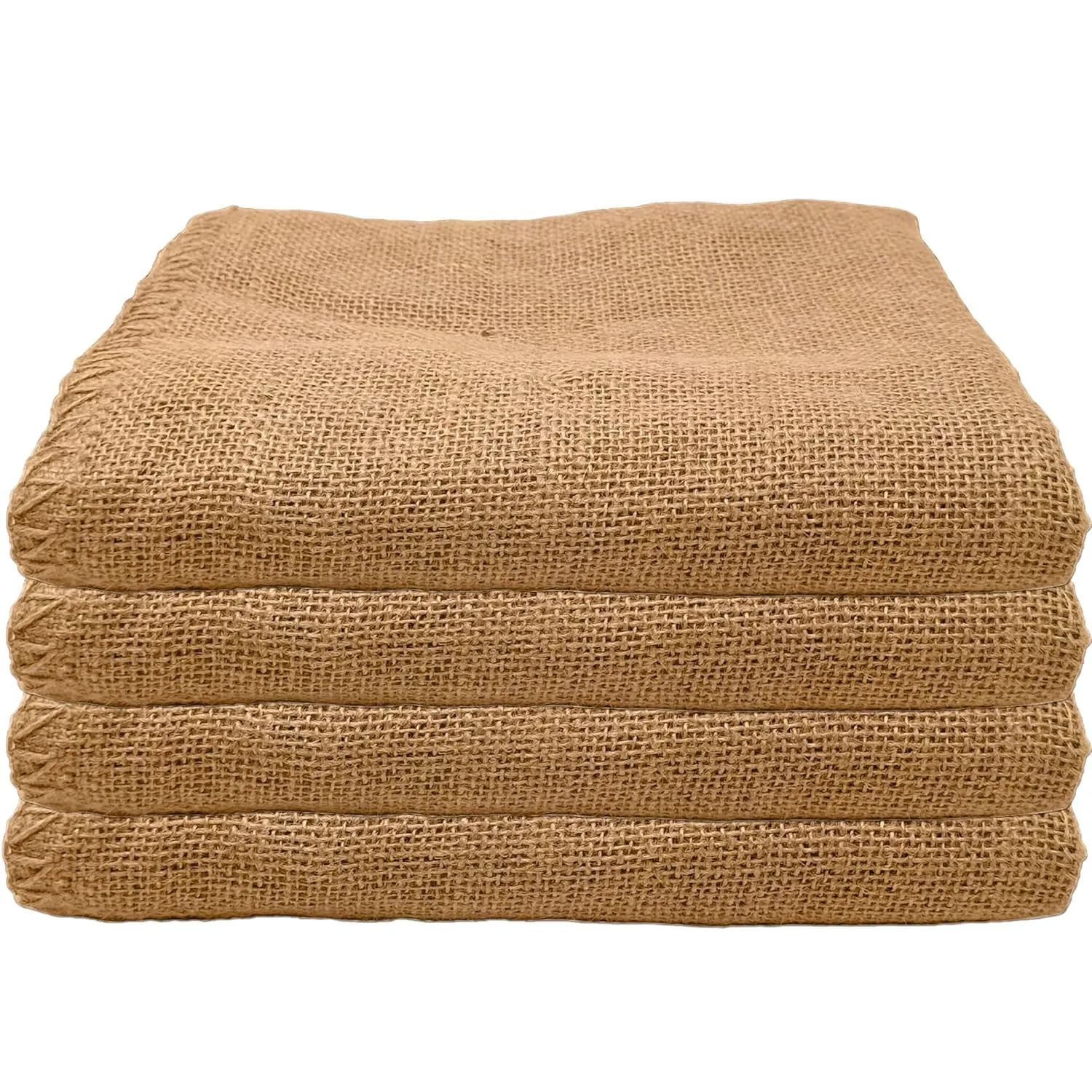 Gunnysack, Burlap Bag 24 x 40 inch, Pack of 4, brown