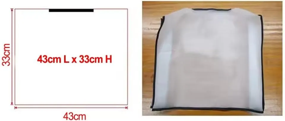 Handbag Raincoat Protective Cover Waterproof Bag Shield for Multiple Styles Rectangular Square Shape Matte Finish(Square)