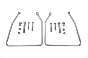 HARLEY Chrome Saddlebag Support Set fits 1982-1993 XL,