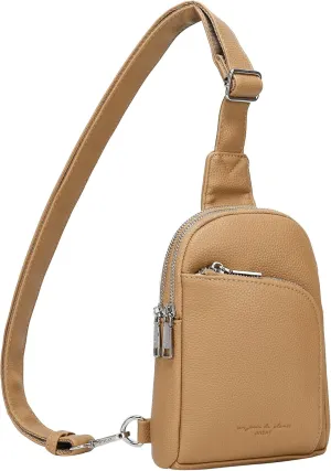 Haytijoe RFID Blocking Crossbody Bags for Women Travel Small Sling Bag Leather Cross Body Bag for Woman Fanny Packs Chest Bag